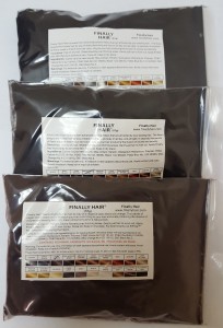 dark brown hair fibers