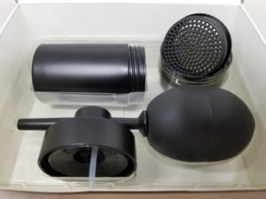 hair fiber applicator kit atomizer sprayer shaker bottle